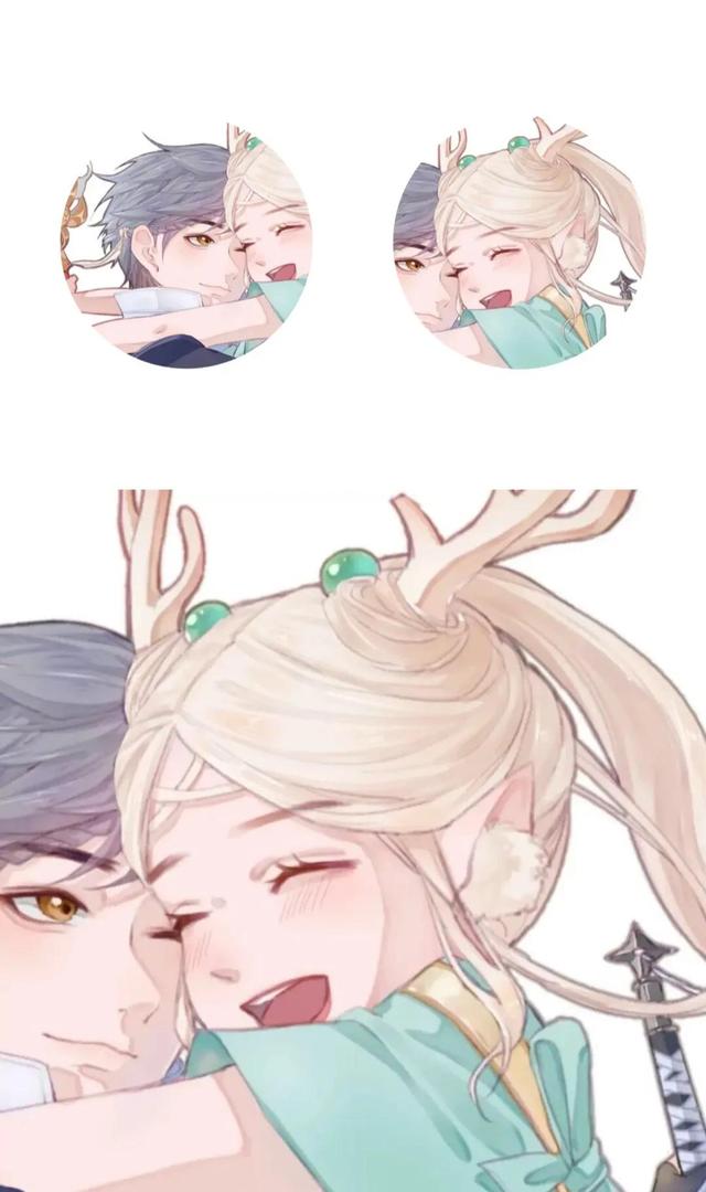 情头动漫情侣头像，情头/情侣头像/动漫情头微信（你一定会喜欢的动漫情侣情头）