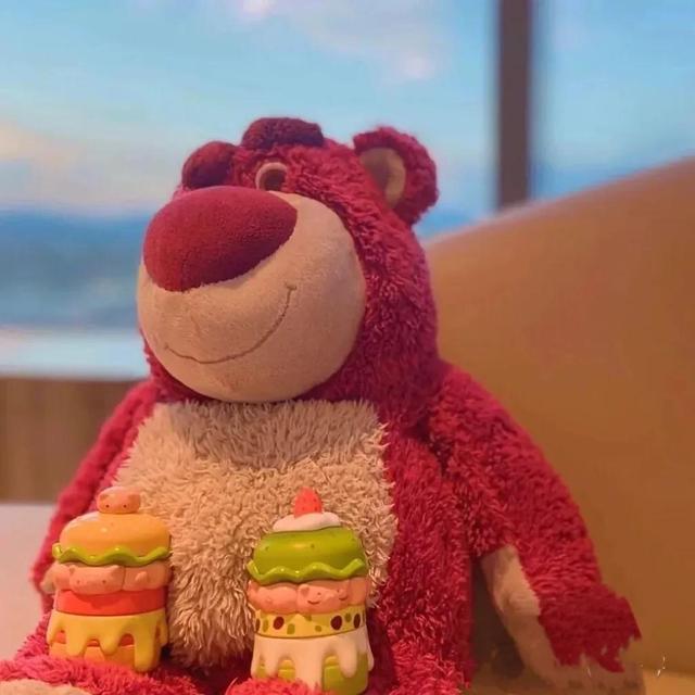 草莓熊头像/可爱/粉色系/爱没有技巧微信，草莓熊头像/可爱/粉色系/爱没有技巧，真诚才是必杀技（友友们草莓熊系列 快快收起来）