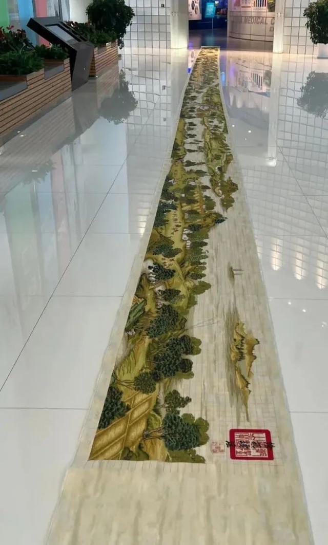 清明上河图十字绣，清明上河图十字绣成品价格（耗时5年完成）