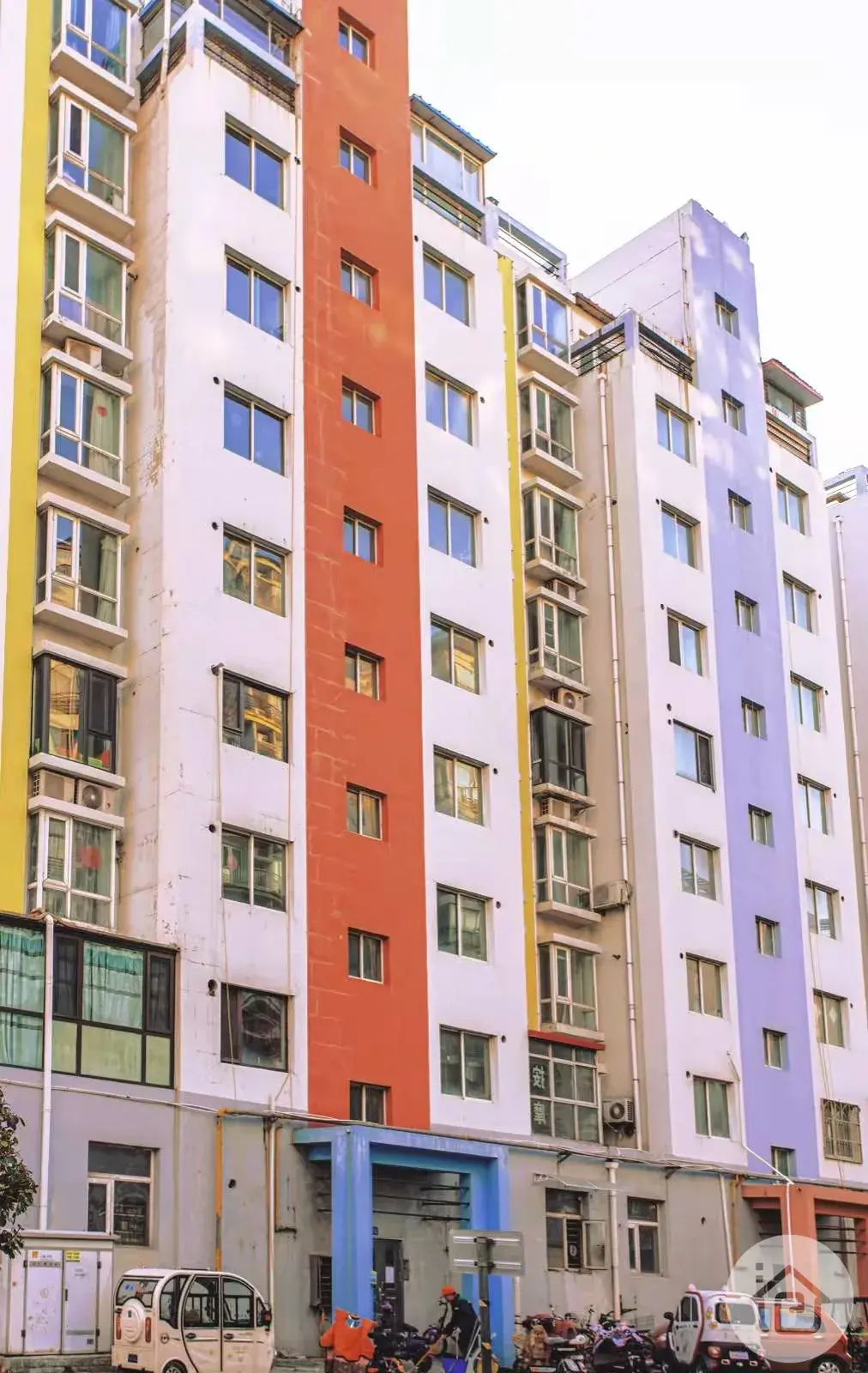 沧州市第八中学（当年的沧州首个电梯小高层）