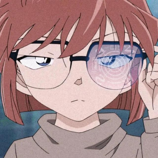 名侦探柯南里面的小哀头像，100张灰原哀头像合集