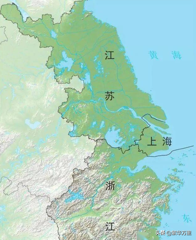 浙江的地理位置，浙江的地理位置特征（江苏与浙江的辖区调整）