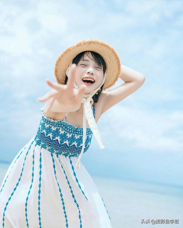 去海边如何拍照好看，去海边如何拍照好看一点（夏天海边拍照片）