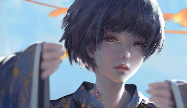 风铃公主是什么动漫，风铃公主是什么游戏（鬼刀动漫桌面精美手绘电脑4k）