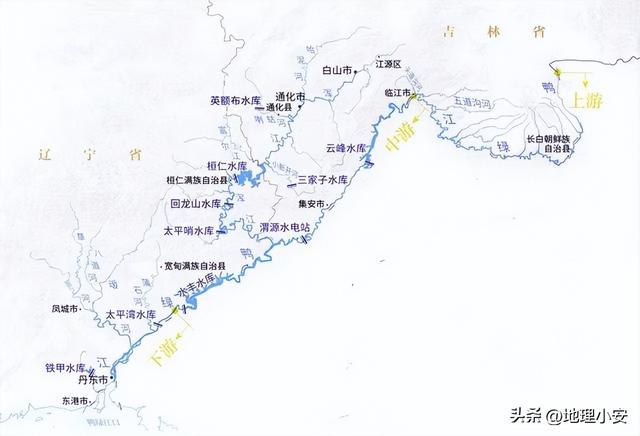 中朝两国的界河是什么，中朝两国的界河是什么河（辽宁水系—辽河流域）