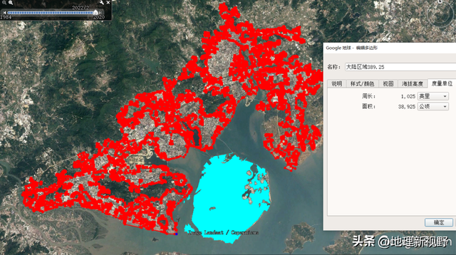 中国城市地图全图，2020年中国的世界级城市地理分布图（厦门建成区面积实测）