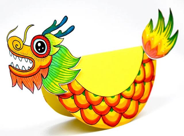 春节美术画简单，春节美术画（传统节日文化《粽子飘香）