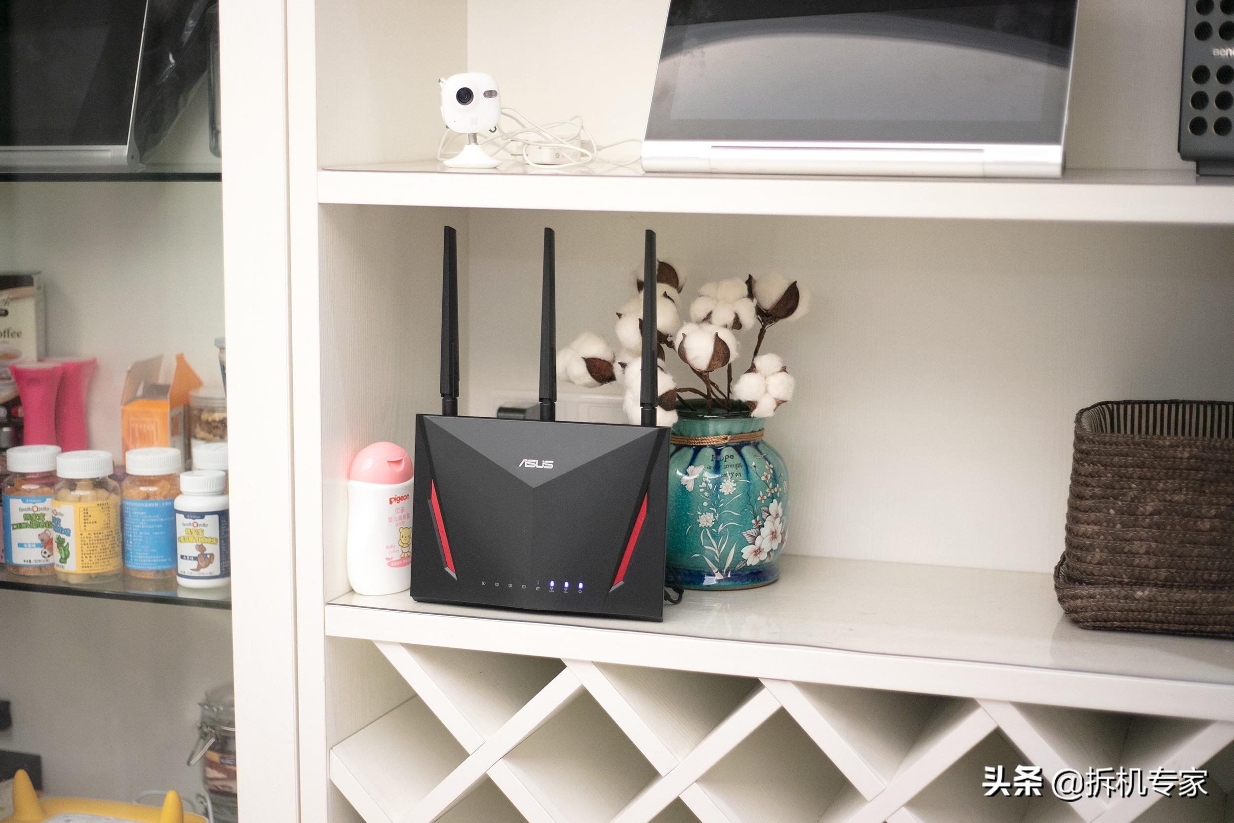 华硕ac86u mesh组网配置教程，5G全屋覆盖+无缝漫游—AC86U