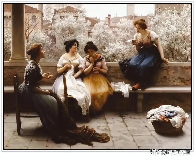 世界人物肖像名画，世界人物名画（十九世纪法国学院派著名画家科莫四十三幅传世世界名画赏析）