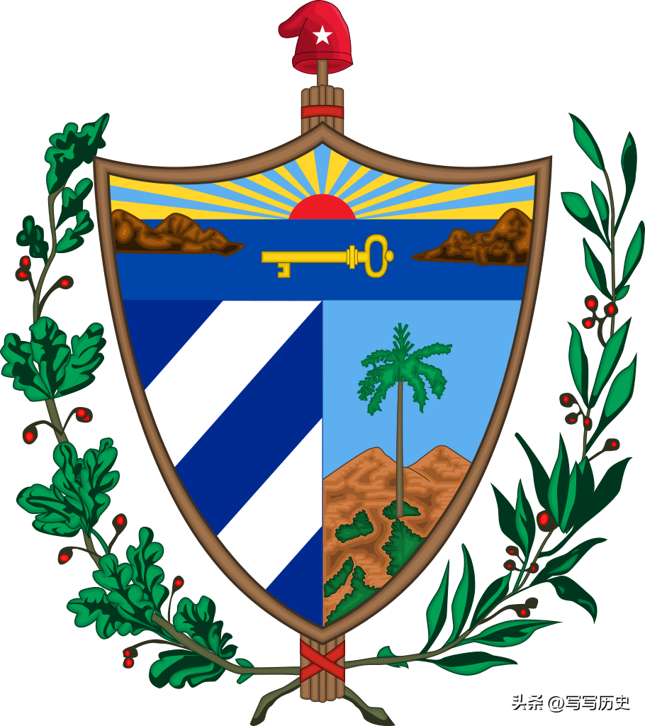 黑色背景国徽图片(盘点所有社会主义国家的国旗和国徽) - 赤虎壹号