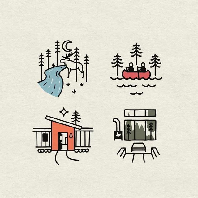 一步一步画白云，白云怎么画（60款唯美的风景简笔画教程）