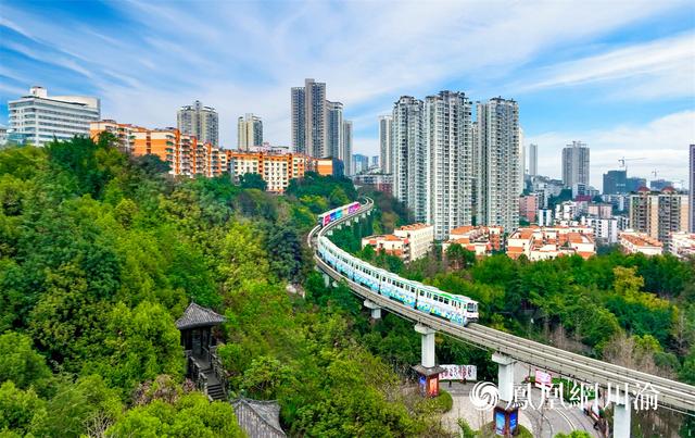 轻轨2号线全线站点线路图，新风貌丨打卡重庆轨道交通“最美车站”②单轨2号线
