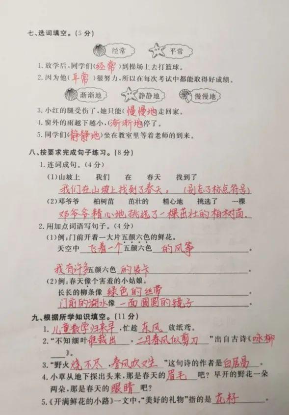 嫩的部首和结构，嫩的部首（语文二年级下册《语文园地一》复习方法）