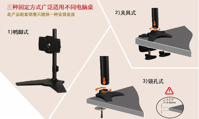 电脑桌面怎么旋转过来，电脑桌面儿旋转怎么转回来（TS021显示器支架桌面可旋转电脑一体机挂架）
