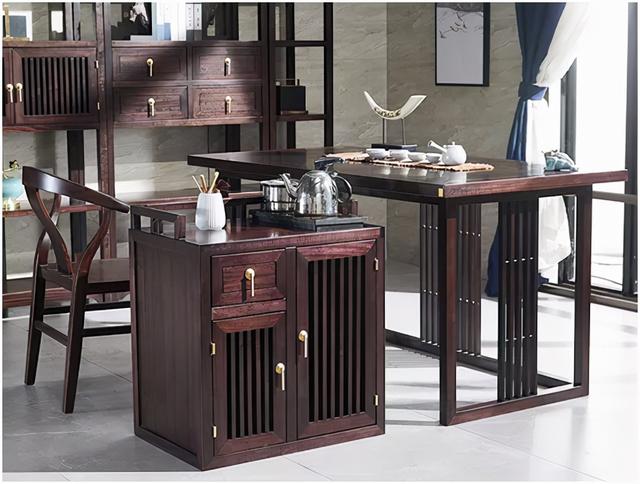 檀香木家具怎么样，檀香木家具怎么样鉴定（全屋搭配一整套黑檀木新中式家具究竟可以有多美）