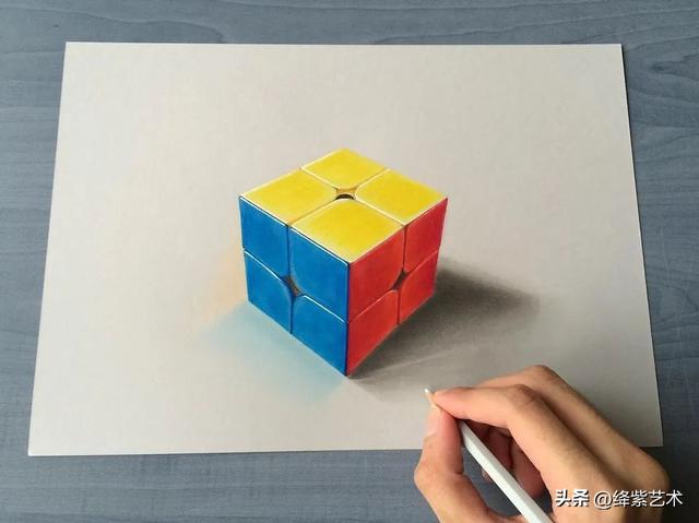 教你如何画简单3D画，教你如何画简单3d画（又一位3D绘画“大神”）