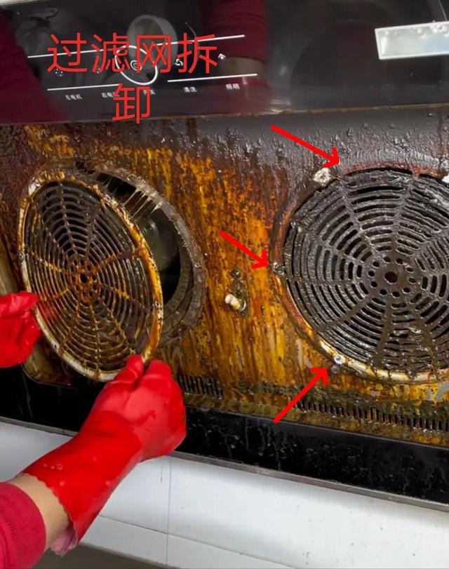 各种油烟机的拆洗图解，怎么拆解抽油烟机（1毛钱在家清洗抽油烟机）