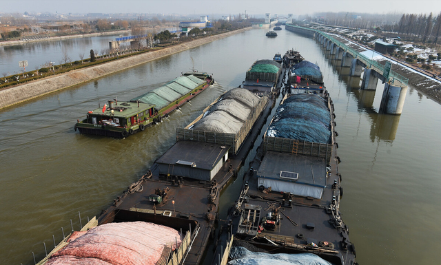 京杭大运河线路图，京杭大运河路线图（今年将实现全线通水）
