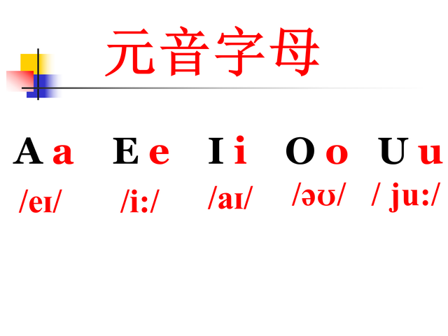 一口气背音标：字母读音分类，一次性分享给大家