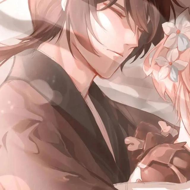 高质量动漫情头，动漫情头“高质量”，微信头像（动漫情头/落日余晖的路上总是弥漫着爱意）