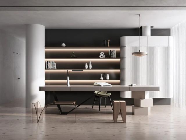 创意十足的收纳小书架，书架落地简约创意书房小书柜（40个精美书柜设计）