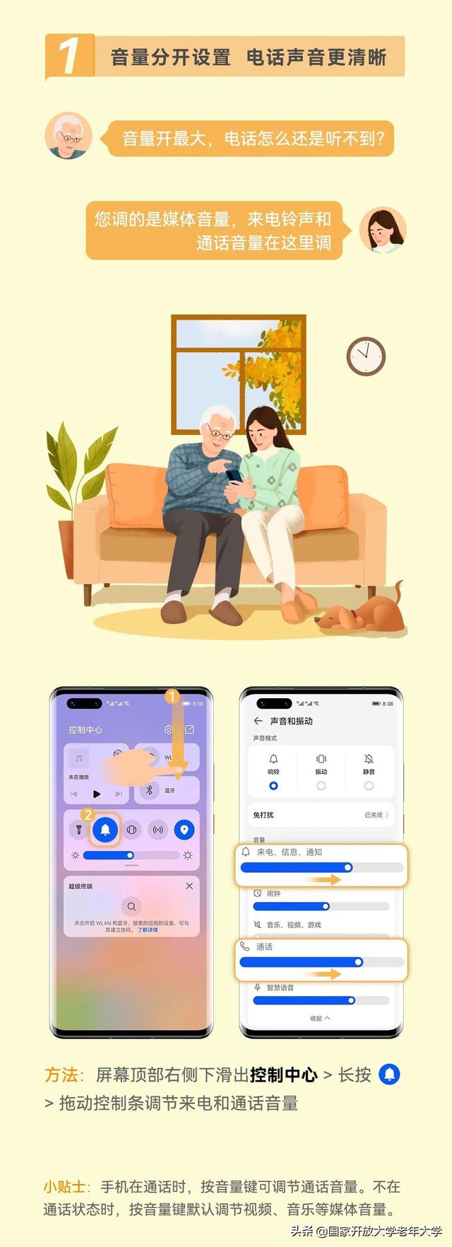 电话听不到声音怎么回事，微信电话听不到声音怎么回事（电话来了，手机不响）
