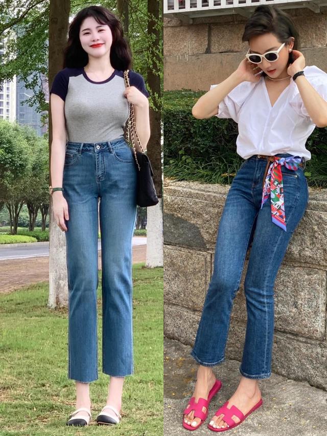 腿粗穿什么裤子显瘦，腿粗的女孩子穿什么裤子会比较显瘦（选裤子记得考虑“九分裤”）