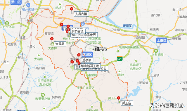 绍兴有什么好玩的地方旅游景点，浙江绍兴旅游攻略好玩的地方景点推荐（浙江省绍兴市柯桥区十大景区有哪些）