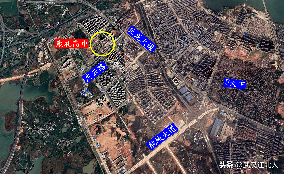 武汉最好的学校（黄陂新建的一所高中）