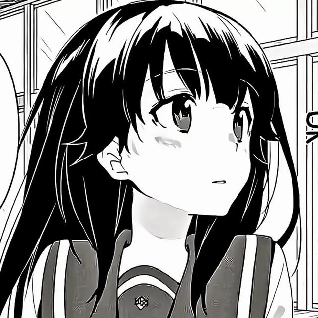 黑白女头.，微信头像，黑白女头.（本小姐的心可不冷，黑白女头）