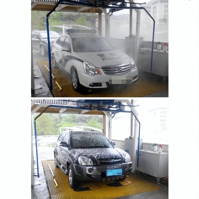 全自动洗车设备一套多少钱，自动洗车机设备多少钱（自助洗车设备全套多少钱-松茂科技喜车族-自助洗车店加盟）