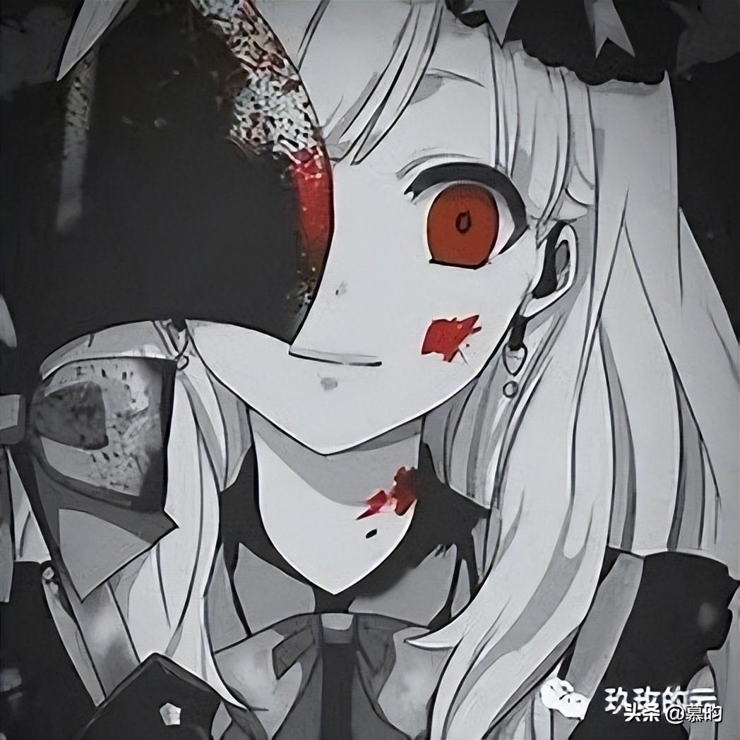 病娇少女系列漫画女头——你囚禁了我的灵魂,我囚禁了你的自由