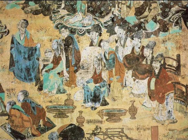 敦煌壁画图片大全，敦煌飞天壁画高清图（敦煌壁画对于中国画坛的影响）