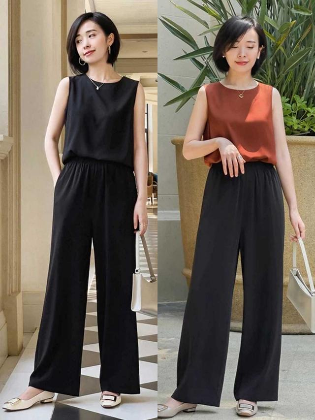 正确搭配阔腿裤的方法，阔腿裤可以怎么搭配（今年流行的“阔腿裤”长什么样）