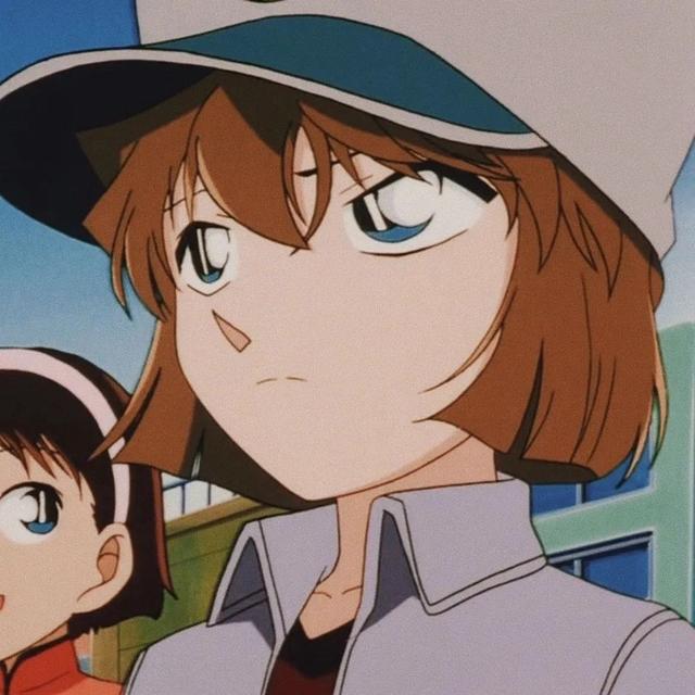 名侦探柯南里面的小哀头像，100张灰原哀头像合集