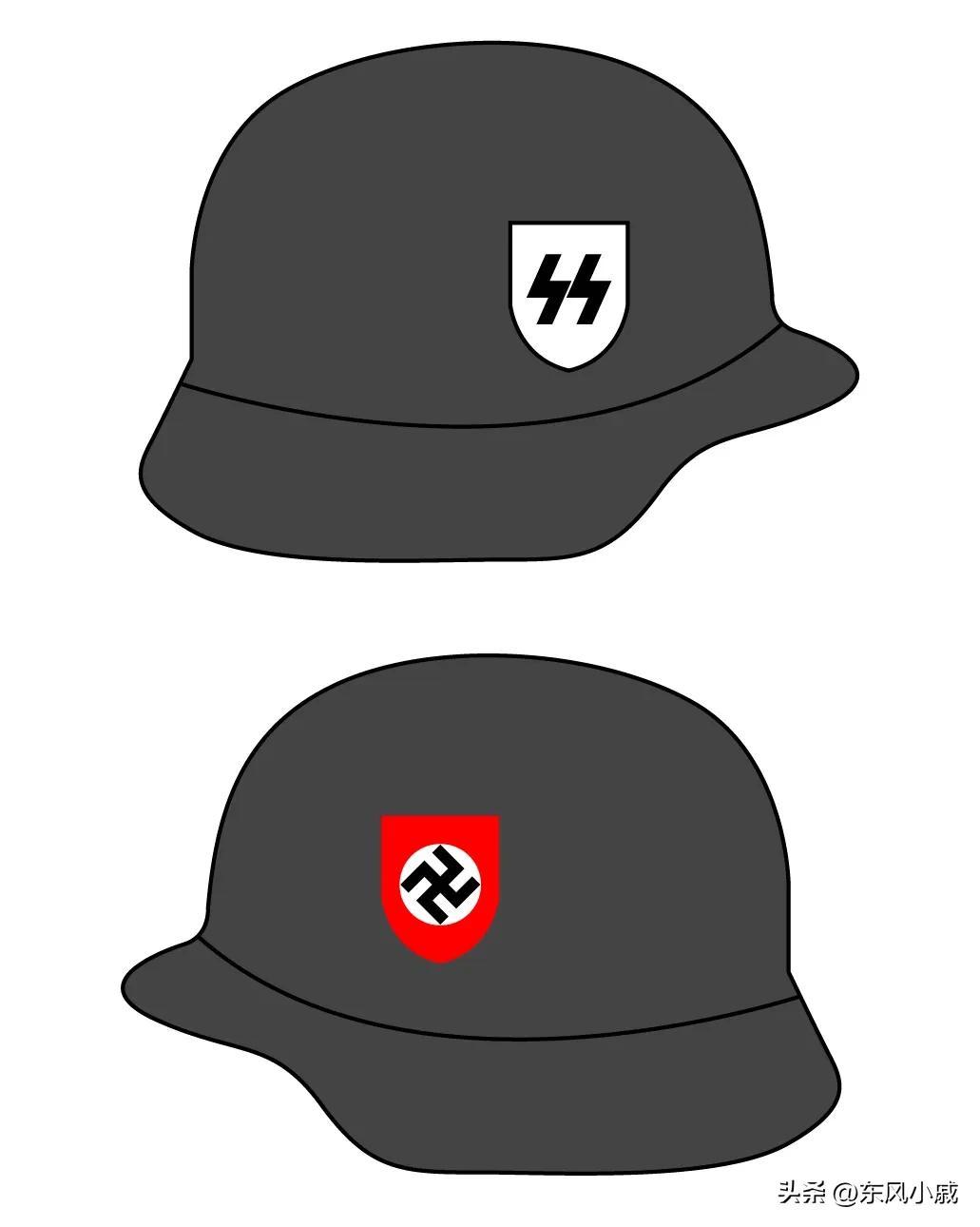 纳粹简笔画图片