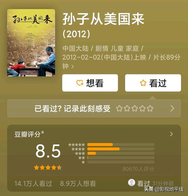 孙子从美国来的演员，孙子从美国来孙子是谁演的（被片名耽误的五部国产佳作）