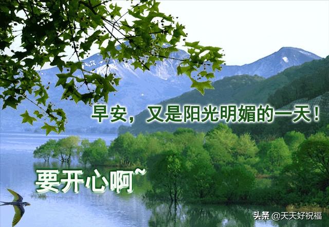 异性暧昧早安问候图片，异性知己早上好暖心问候（不用打字就可以聊天的早上好图片）