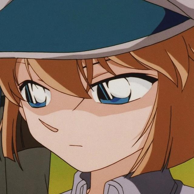 名侦探柯南里面的小哀头像，100张灰原哀头像合集