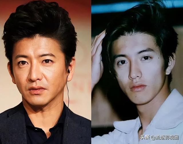 木村拓哉年轻与近照对比，连续10年被评为日本最受欢迎男性No.1的木村拓哉