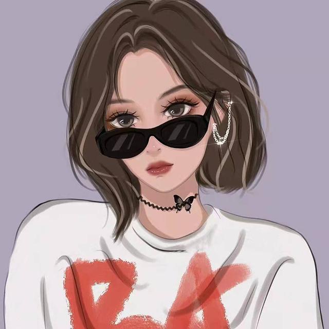 眼镜女生头像微信，眼镜女生头像（每个人都很特别）