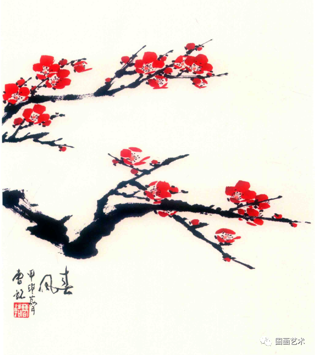 梅花怎么画简单又好看，梅花简笔画怎么画（图文教程——梅花基本画法）