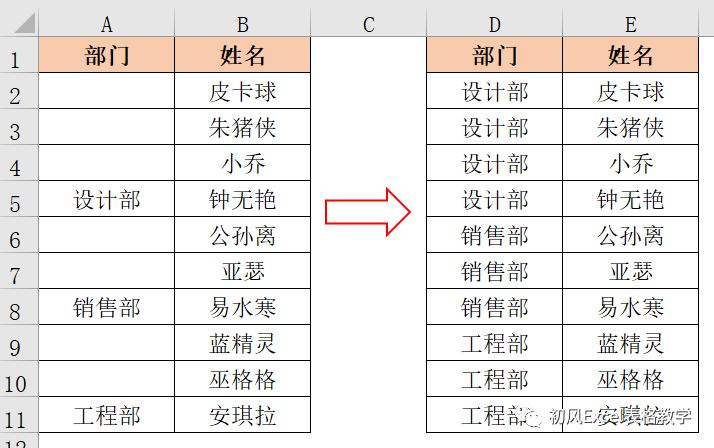 excel快速下拉填充公式怎么弄（快速填充一定范围数据）