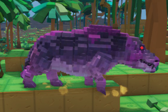 方舟生存进化手游怎么驯服凶齿豨，《方块方舟》玩家骑古代巨猪高歌猛进