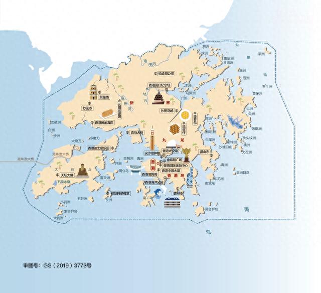 「全国各省人文景区地图」港澳台篇