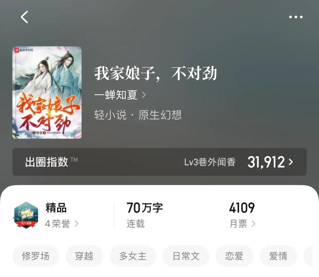 类似色已成空的小说，类似空有美色的小说（八本高评分日常系小说）