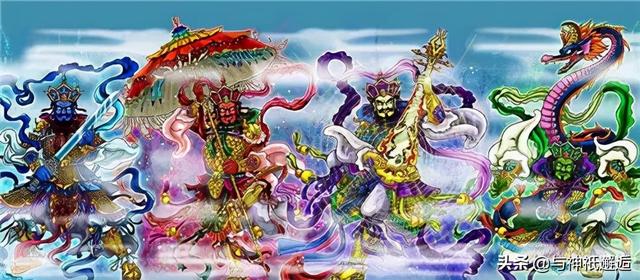 四大天王是哪四个神仙，四大天王是哪四个神仙魔礼青（从四大天王归属分清汉传佛教诸神、道教神仙和民俗神话）