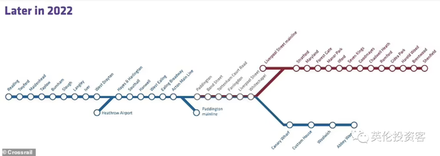伦敦地铁规划图高清，伦敦新地铁今天正式通车