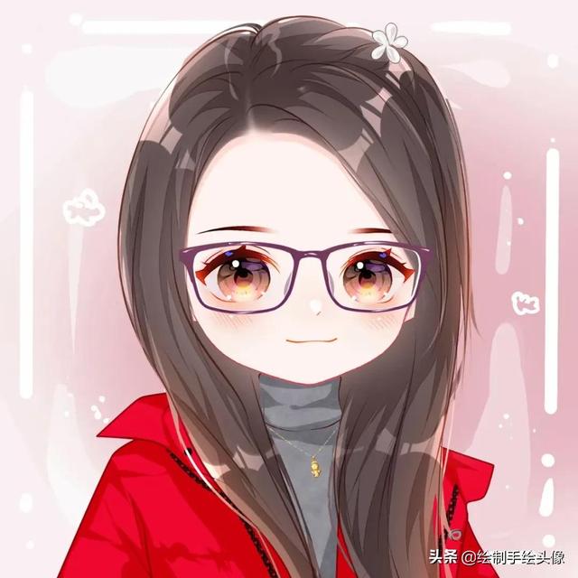 小女孩卡通头像，可爱小女生卡通头像微信（又甜又可爱的女生卡通头像）