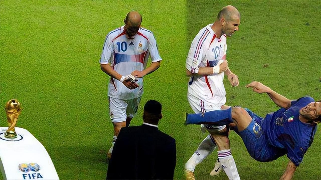 齐达内头顶马特拉齐